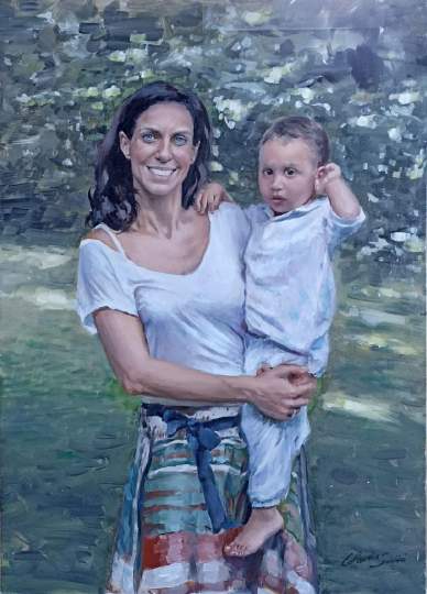 Donna con bambino